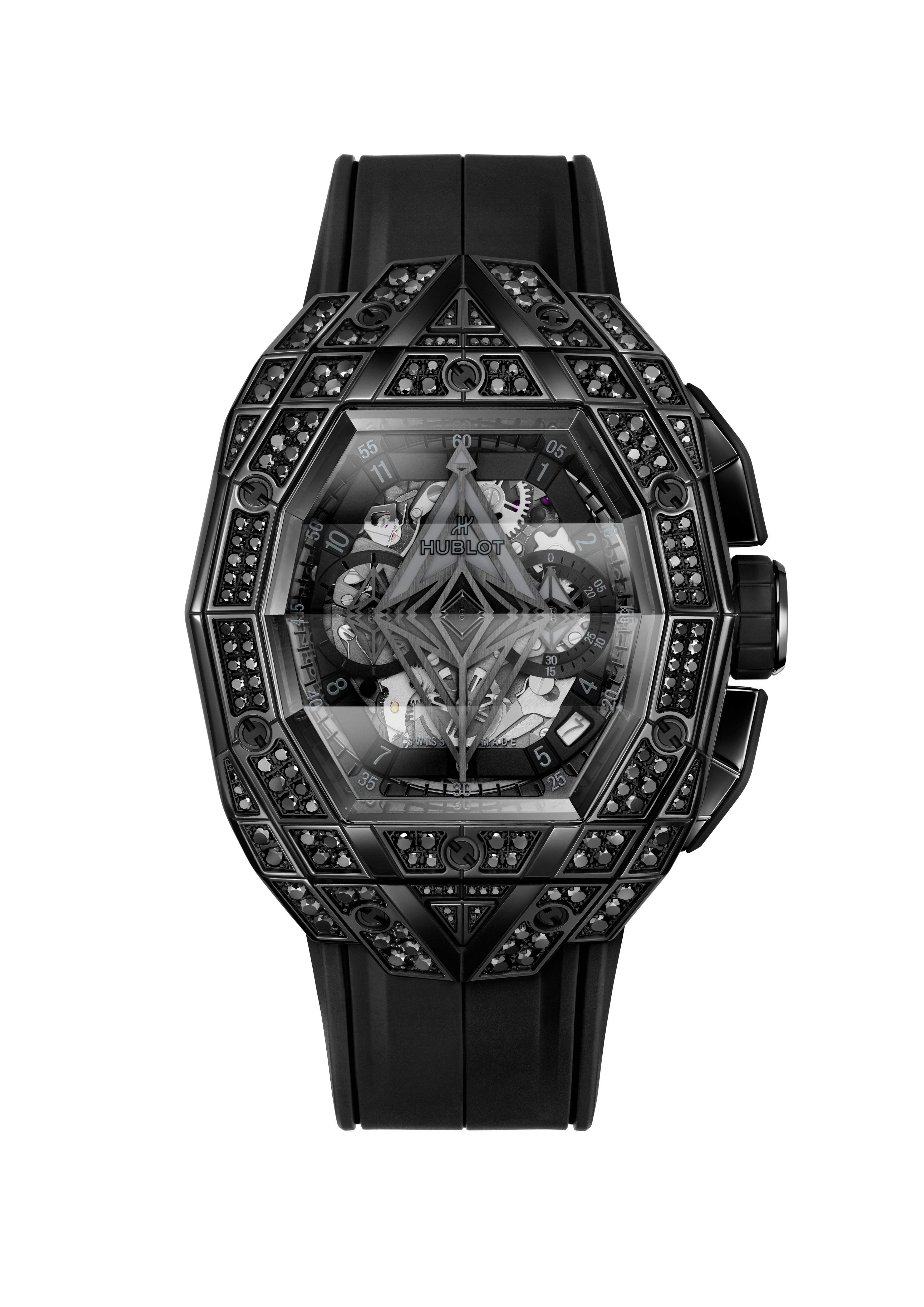 위블로 스피릿 오브 빅뱅 상 블루 올 블랙 파베